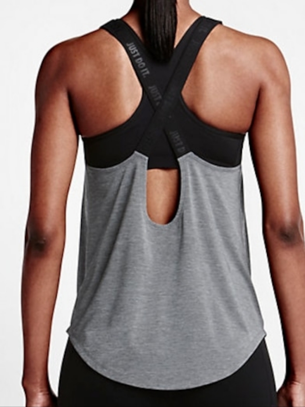 NikeElastika Keyhole Veneer Tank Top - Women's M - Picture 2 of 6